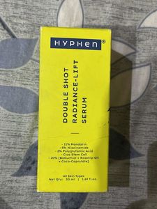 hyphen double shot radiance serum