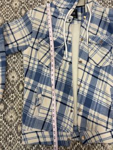 Plaid Hooded Jacket
