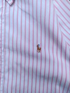 Ralph Lauren Pink Striped Shirt