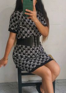Patterned Mini Dress