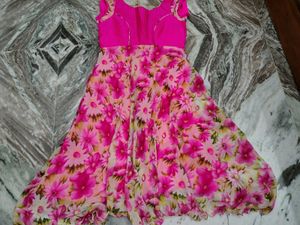 Pure Georgette Designer Frock