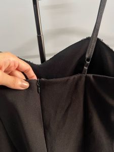 Sparkly Black Fringe Dress