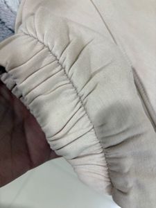 Baggy Comfy Beige Cargo Joggers