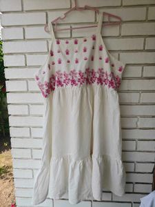 Floral Embroidered Sundress