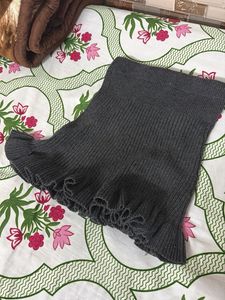 ruffled skirt