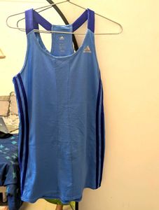 Adidas Blue Athletic Tank Top