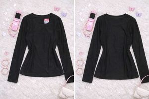 ✨️Afterglow Black y2k Top✨️