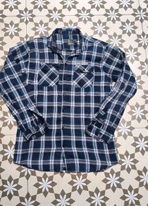 Men's Plaid Button-Down Shirt