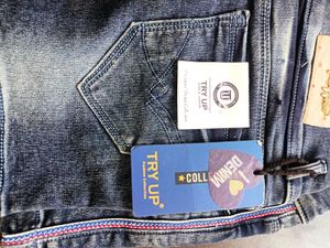 Stylish Blue Denim Jeans Size 30