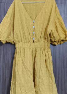 Chic Yellow Jumpsuit