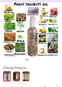 Natural Paris hair oil