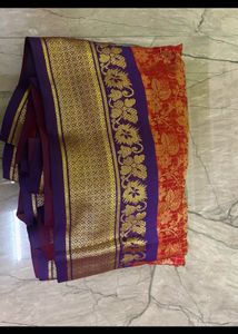 ⚡️⚡️ Golden Red Pattu Parikini