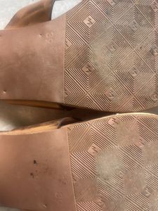 Metro Bronze Thong Sandals