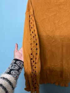 B1G1 Mustard Knit Sweater