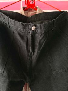 Women's Baggy Denim Cargo