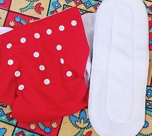 Colorful Reusable Baby Diapers (Set of 5)
