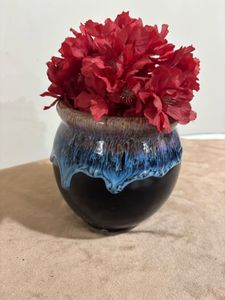 Unique Ceramic Vase (without flowers)