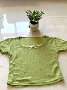Cute Green Top