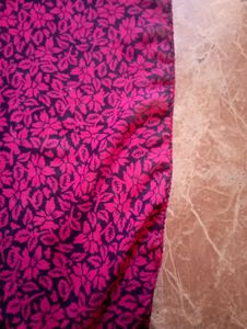 Latest New Trend Pink Saree