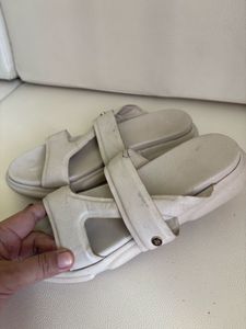 Comfortable White Sandals