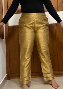 Golden Ethnic Pants| Price ⬇️ by 70‼️