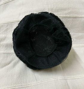 Black Diamond Studded Hair Bun
