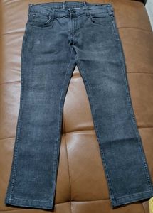 Stylish Grey Denim Jeans