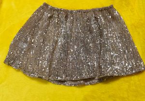 Sparkly Sequin Mini Skirt