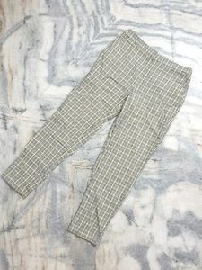 Trendy Plaid Print Pants