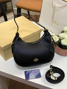 Coach Black Leather Shoulder Bag