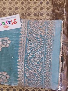 Elegant Teal Embroidered Kurta Set