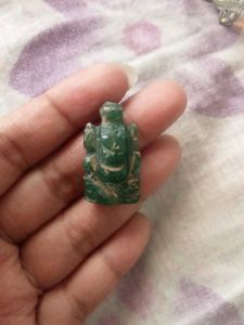 vintage citrine and aventurine Ganesh