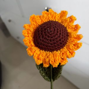 Handmade Crochet Sunflower