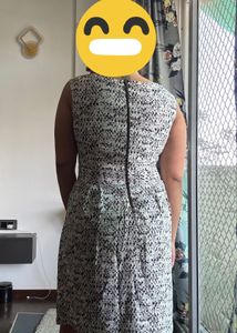 chic dress with a touch of retro flair
