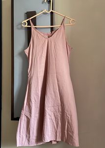 NEW COTTON LACE DRESS WITH INNER