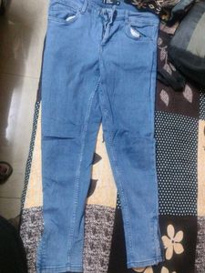Light Wash Denim Jeans