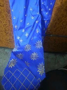 Blue golden boho jumpsuit