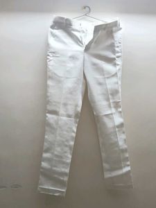 Classic White Trousers