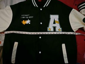 Trendy Vintage Varsity Jacket 'A'