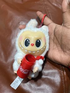 Cute Coca-Cola Labubu Keychain Toy