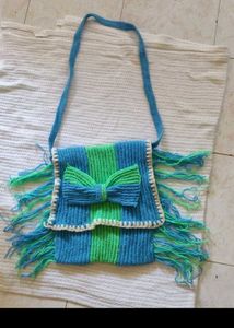 Handmade Crochet Sling Bag