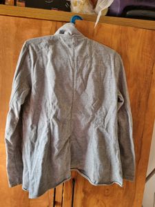 Women's Grey Casual Jacket