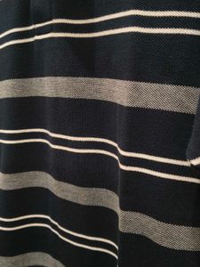 FRATINI Striped Polo T-Shirt