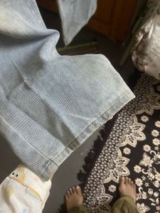 Light Wash Wide Leg Jeans