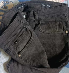 Classic Black Denim Jeans