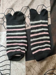 Striped Toe Socks