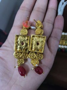 Beautiful kundan Golden Oxidised premium jewellery
