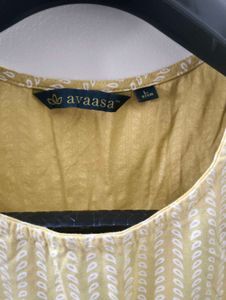 Stylish Yellow  Kurta