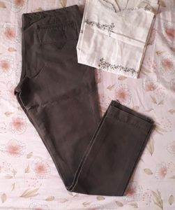 Low Waist Cotton Pant