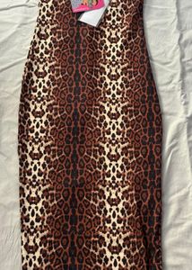 Leopard Print Maxi Dress